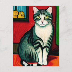 Meow Postcard