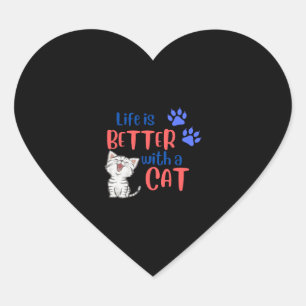 Meow Swag - PetFashionista Heart Sticker
