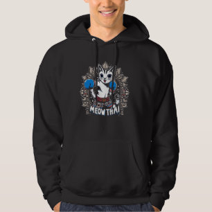 Meow Thai, Muay Thai Cat Thai Boxing, Muay Thai Hoodie