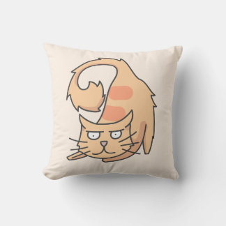 Meow Throw Pillow