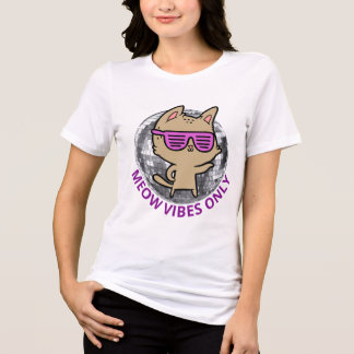 MEOW VIBES ONLY  Tri-Blend SHIRT