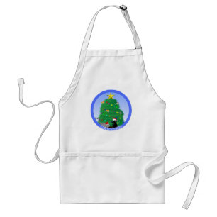 Meow-y Christmas Standard Apron