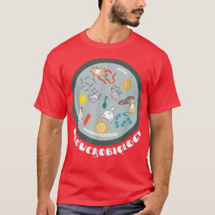 Meowcrobiology - Microbiology Science Cat Lover Gi T-Shirt