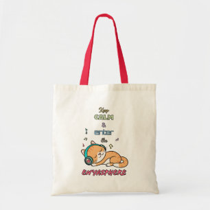 Meowditation Mode Tote Bag