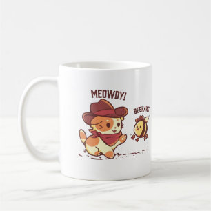 Meowdy and Beehaw Coffee Mug