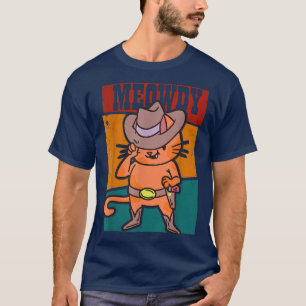 Meowdy cat shirt Funny Mashup Between Meow and Ho