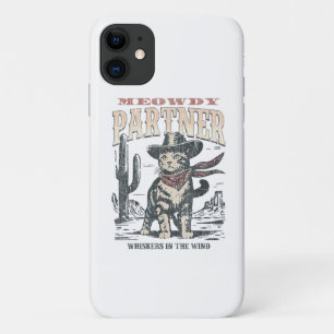 Meowdy Partner Cowboy Cat iPhone 11 Case
