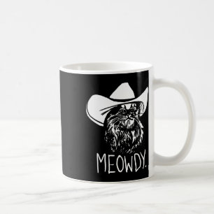 Meowdy Texas Cat Meme  Coffee Mug