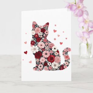 Meowentine’s Day Cat Valentine Card