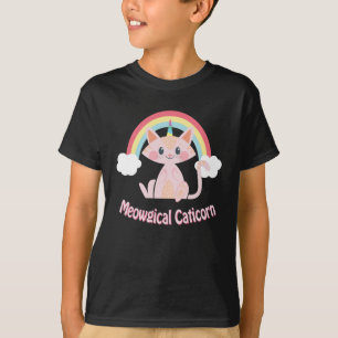 Meowgical Caticorn Kittycorn T-Shirt