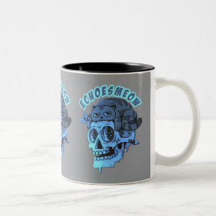 meowgical Two-Tone coffee mug