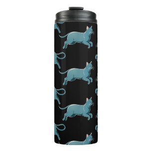 “Meowgnetic Elegance” Thermal Tumbler