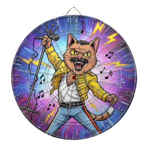 Meowhemian Rhapsody Dartboard
