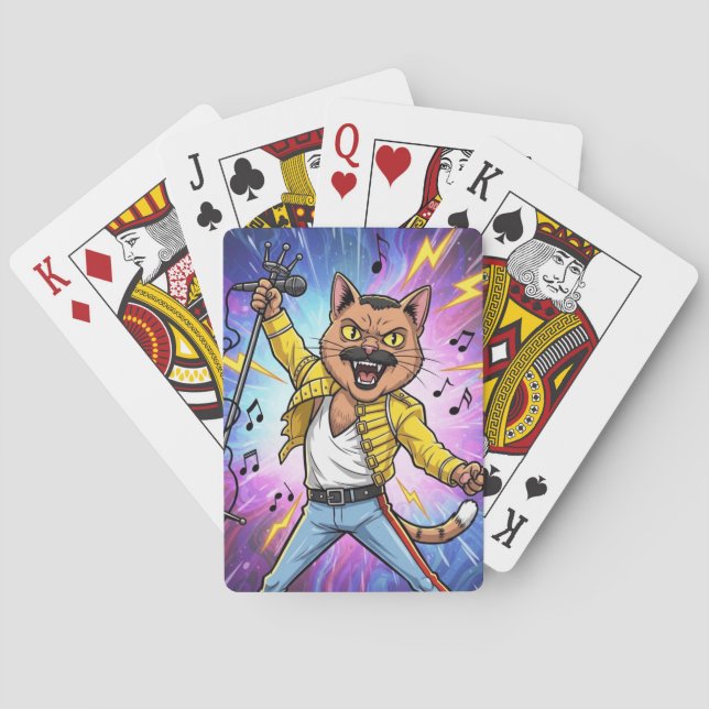 Meowhemian Rhapsody Playing Cards (Back)