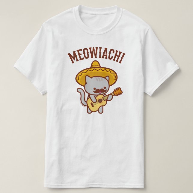 MEOWIACHI Cat T-Shirt (Design Front)