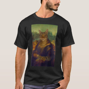 Meowing Lisa  Ca  Cat  Cat T-Shirt