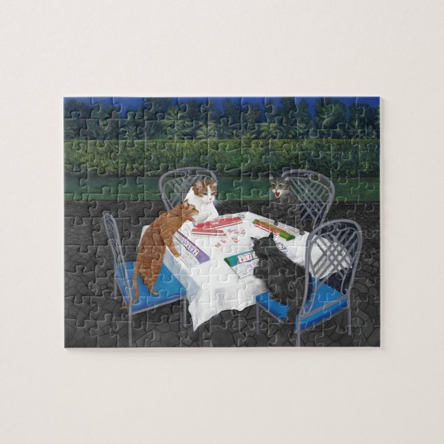 Meowjongg Jigsaw Puzzle (Horizontal)