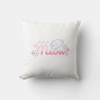 Meowpink cushion