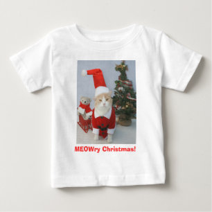 MEOWry Christmas! Baby T-Shirt