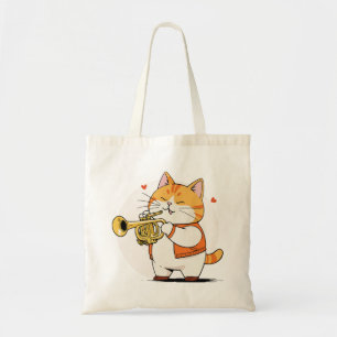 Meows and Melodies Tote Bag