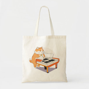 Meows and Melodies Tote Bag