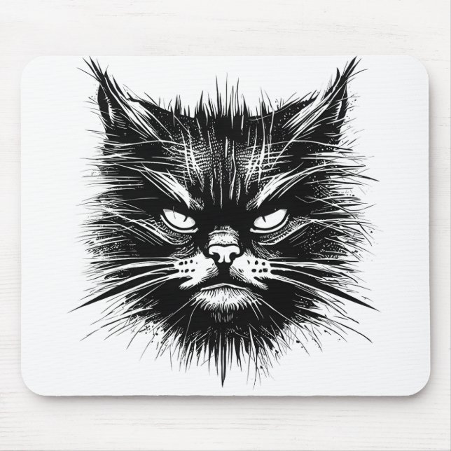 Meows Pad Mouse Pad (Front)