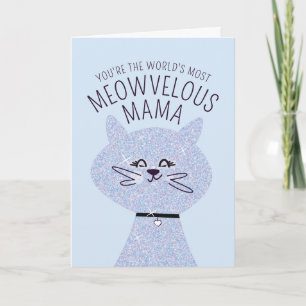Meowvelous Mama Cat Card