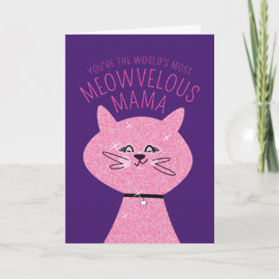 Meowvelous Mama Cat Card