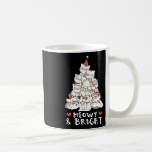 Meowy And Bright Cat Tree Cute Animal Kitten Chris Coffee Mug