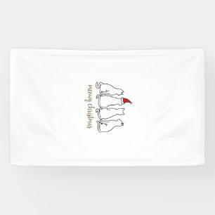 Meowy Catmas Cat Christmas Cute Kitten Cats Santa Banner