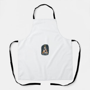 Meowy Catmas Cat Christmas Tree Xmas Girls Boys Fu Apron