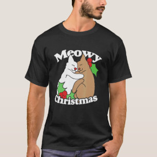 Meowy Catmas Christmas Cat  2 T-Shirt