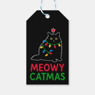 Meowy Catmas Gift Tags