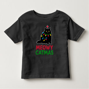 Meowy Catmas Toddler T-Shirt