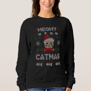 Meowy Catmas Ugly Christmas Sweater