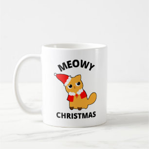 Meowy Christmas Coffee Mug