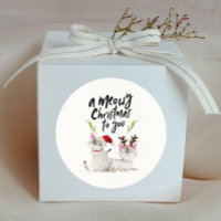 Meowy Christmas Cute Cat Lovers