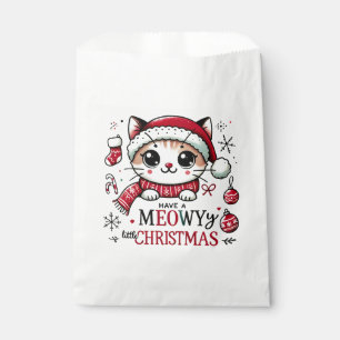 Meowy Christmas Favour Bag