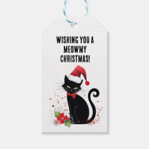 Meowy Christmas! Gift Tags