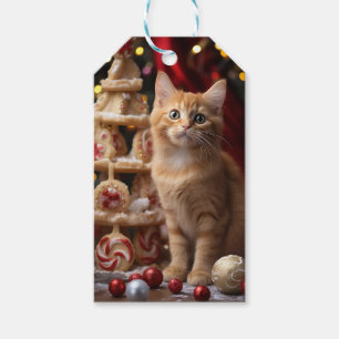 Meowy Christmas! Gift Tags