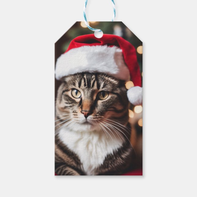 Meowy Christmas! Gift Tags (Front)