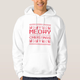 Meowy Christmas Hoodie