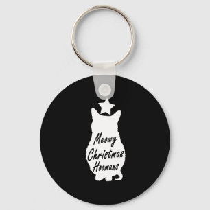 MEOWY Christmas Key Ring