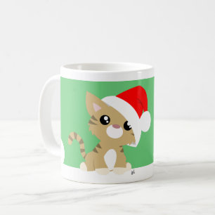 Meowy Christmas Kitty Mug