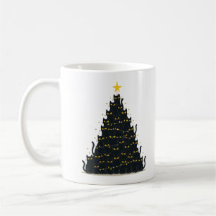 Meowy Christmas Merry Catmas Coffee Mug