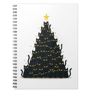 Meowy Christmas Merry Catmas Notebook