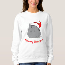 Meowy Christmas sweatshirt
