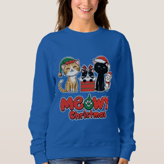 Meowy Christmas Sweatshirt