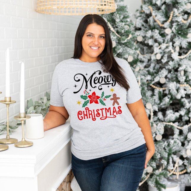 Meowy Christmas T-Shirt (Creator Uploaded)