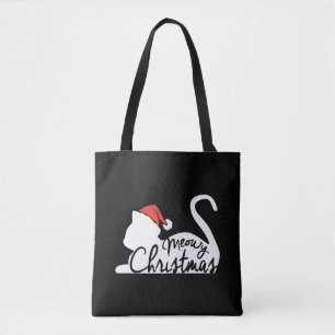 Meowy Christmas  Tote Bag